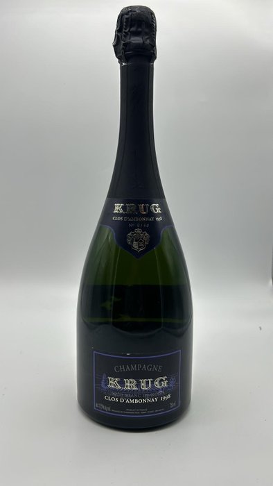 1998 Krug, Clos D’Ambonnay - 香檳 Blanc de Noirs - 1 Bottle (0.75L)