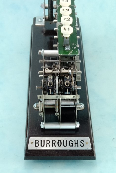 the Burroughs Adding Machine Company - Αριθμομηχανή - 1940-1950