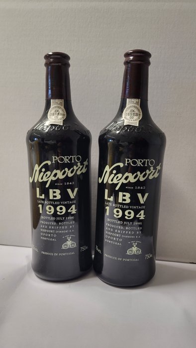 1994 Niepoort - Douro Late Bottled Vintage Port - 2 Bouteilles (0,75 L)