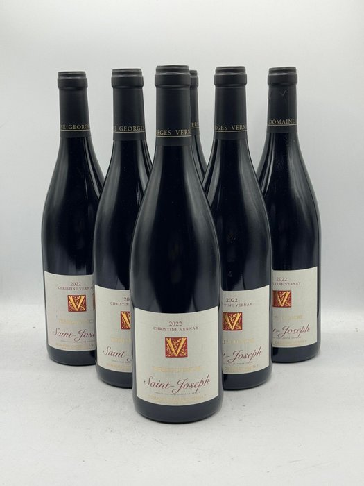 2022 Domaine Georges Vernay - Saint Joseph "Terres d'Encre" - Ροδανός - 6 Bottles (0.75L)