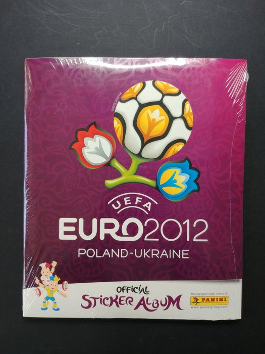 帕尼尼 - Euro 2012 Factory seal (Empty album + complete loose sticker set)