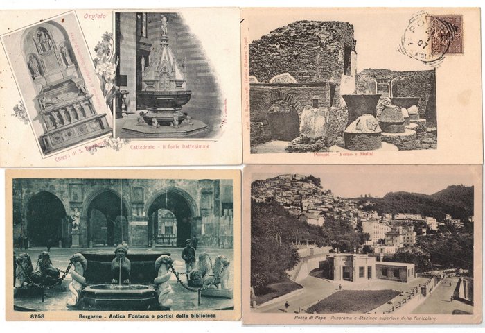 義大利 - 歐洲, 雜項 - 明信片 (500) - 1900-1985