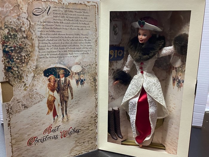 Mattel  - Muñeca Barbie Hallmark Special Edition, Holiday Memories #14106 (1995)