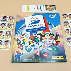 Panini – World Cup France 98 – Iran stickers + Complete Album