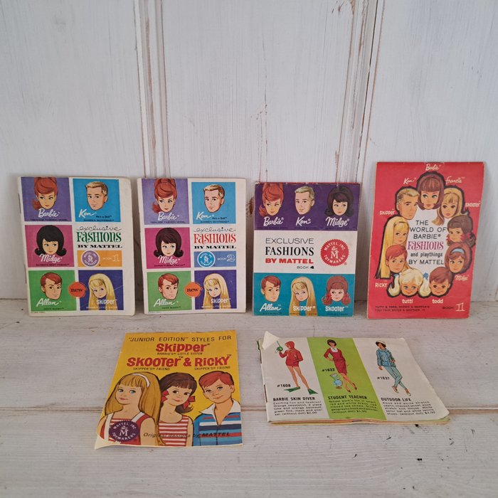 Mattel  - 芭比娃娃 Books and Flyers - 1960-1970 - 日本