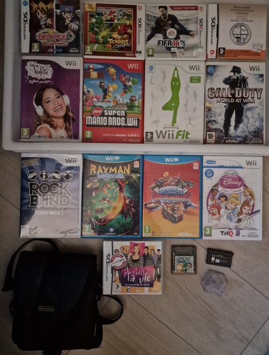 Nintendo - 17 videogames Nintendo - DS 3DS WII WII U Gameboy advance and Color - Videospiel (17) - In Originalverpackung