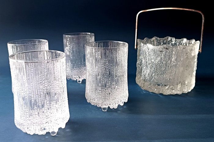 Iittala - Tapio Wirkkala - Glasservice (5) - Ultima Thule - Glas