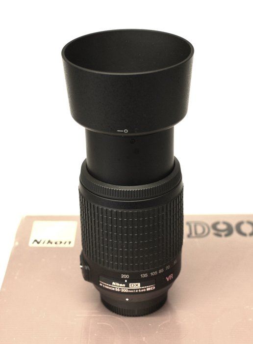 Nikon Nikor DX 55-200 f: 4.5-5.6 ED VR Teleobjetivo
