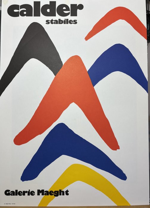 Alexander Calder - Stabiles 1971