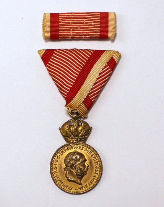 奥匈帝国 - 奖章 - Signum Laudis Medal