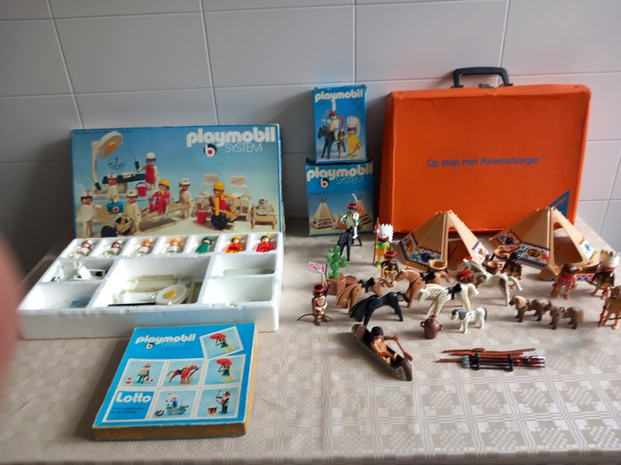 魔比玩具 - 3252, 3401, 3406 etc. - 摩比 Playmobil - 1970-1980 - 德国