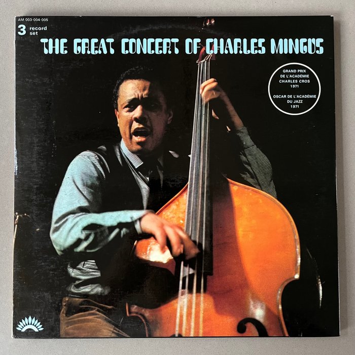 Charles Mingus - The Great Concert (3-Lp Trifold) - 单张黑胶唱片 - 1971