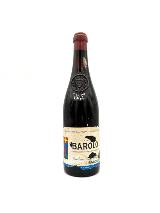 1964 Cantine Mascarello - 巴罗洛 Riserva - 1 瓶子 （0.72L）