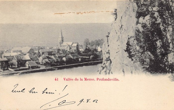 Belgia - PROFONDEVILLE - Valea Meuse - Belle Sélection - VF - Carte poștală - 1905-1950