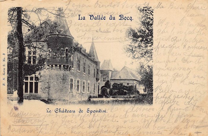 Belgien - SPONTIN - Bocq Valley - Belle Sélection - VF - Postkarte - 1905-1950