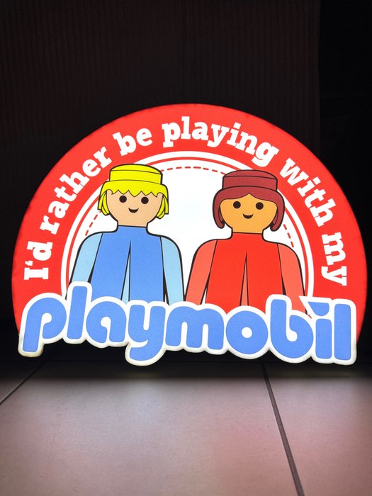 Playmobil (德國摩比) - 摩比 Enseigne Lumineuse Publicitaire