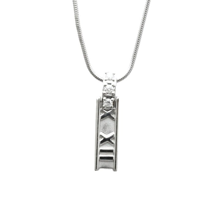 Tiffany & Co. - Necklace with pendant White gold 