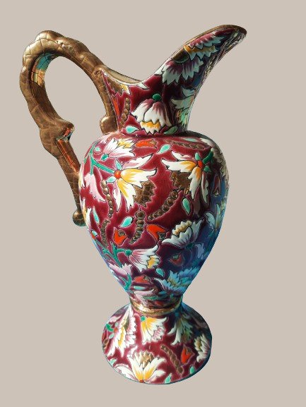 Emaux Longwy - Vaseformet kande - Keramik
