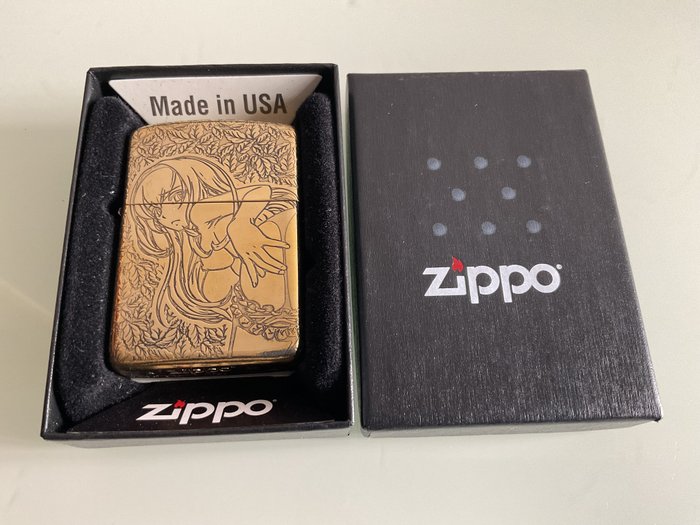 Zippo - 芝宝 - Anime - 口袋打火机 - 黄铜
