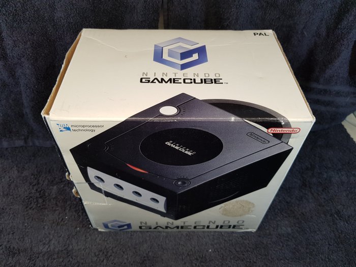 Nintendo Gamecube - [ Black Console ] - Set de consola de videojuegos + juegos