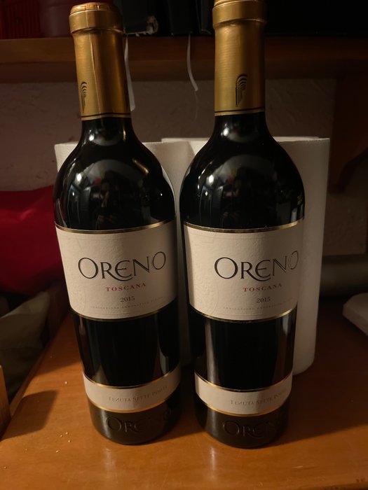 2015 Tenuta Sette Ponti, Oreno - 托斯卡纳 - 2 Bottles (0.75L)