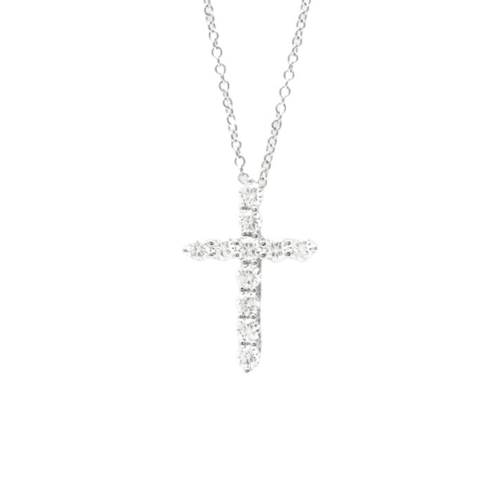 Tiffany & Co. - Halskette mit Anhänger Platin 