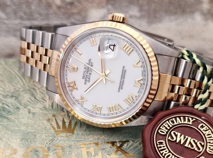 Rolex - Oyster Perpetual Datejust - 没有保留价 - Ref. 16233 - 男士 - 1990-1999