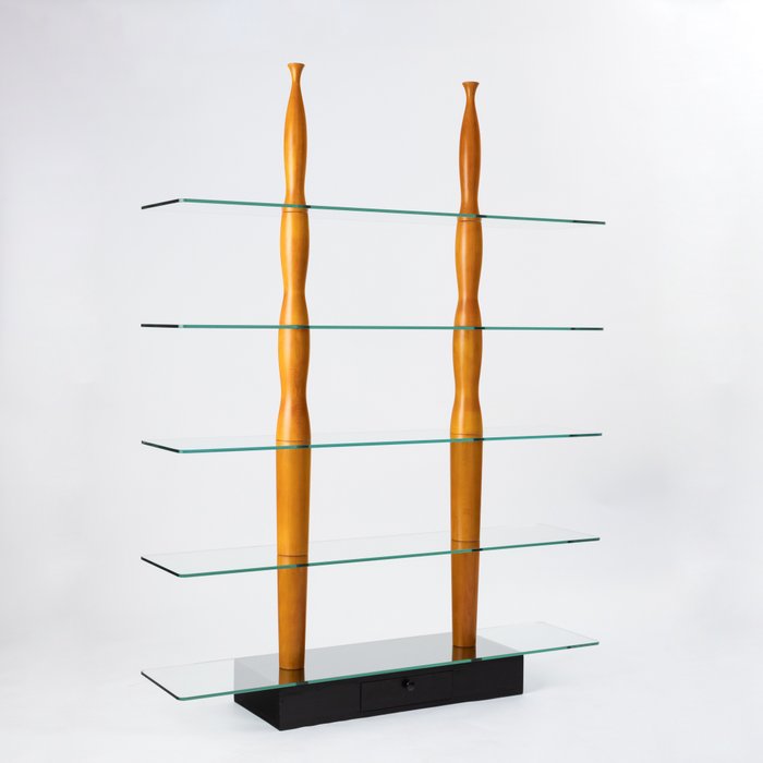 Artelano - Pascal Mourgue - 搁架单元 (1) - 柱廊 - 木, 玻璃