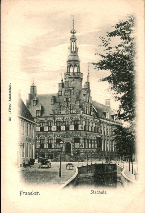 Niederlande - Franeker - Postkarte (71) - 1900-1960