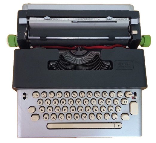 Olivetti, Lettera 36 - Ettore Sottsass Schreibmaschine - Plastik, Stahl