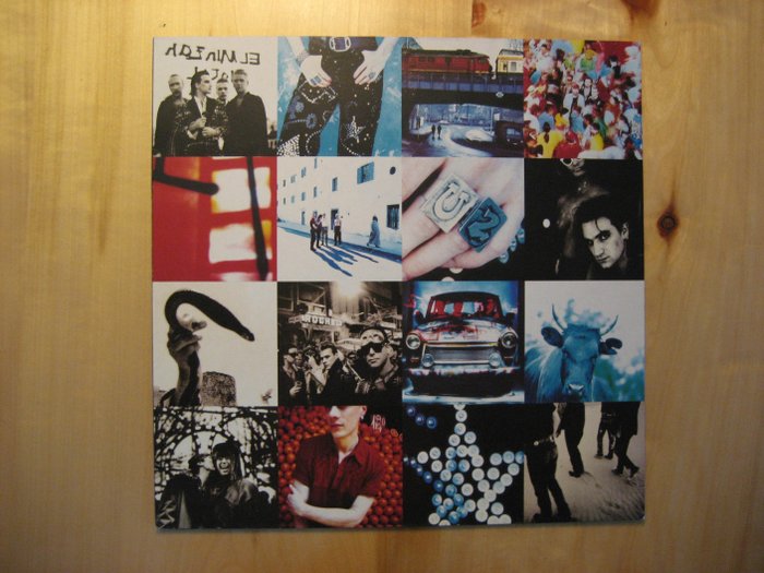 U2 - Achtung baby - Disc vinil single - 1991