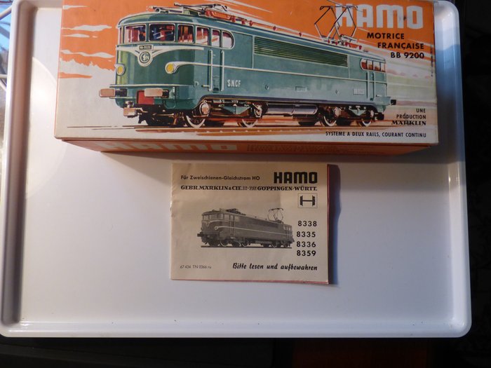 Märklin/Hamo H0 - 8359 - Ellokomotiv (1) - BB9200 - SNCF