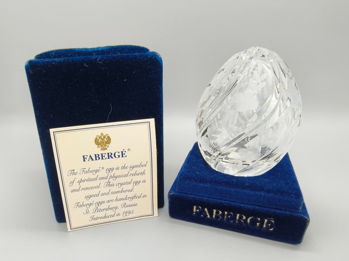 Fabergéæg - Fabergé stil - Krystal