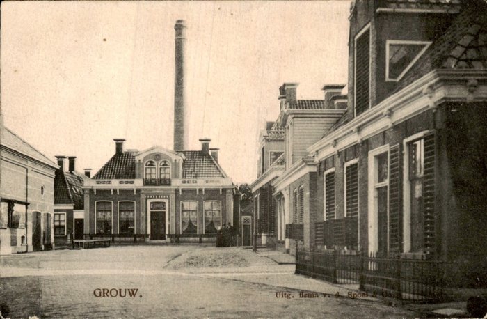 Nederland - Grouw - Postkort (73) - 1900-1960