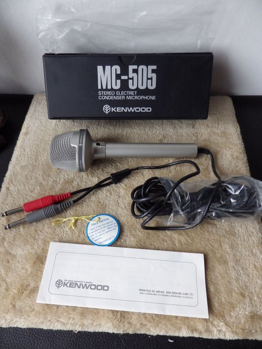 Kenwood - MC-505 - Microfon cu condensator electret stereo Microfon Electret
