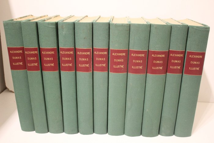 Alexandre Dumas - Oeuvres d'Alexandre Dumas illustrées [contes, romans, nouvelles, voyages, histoire...] - 1900