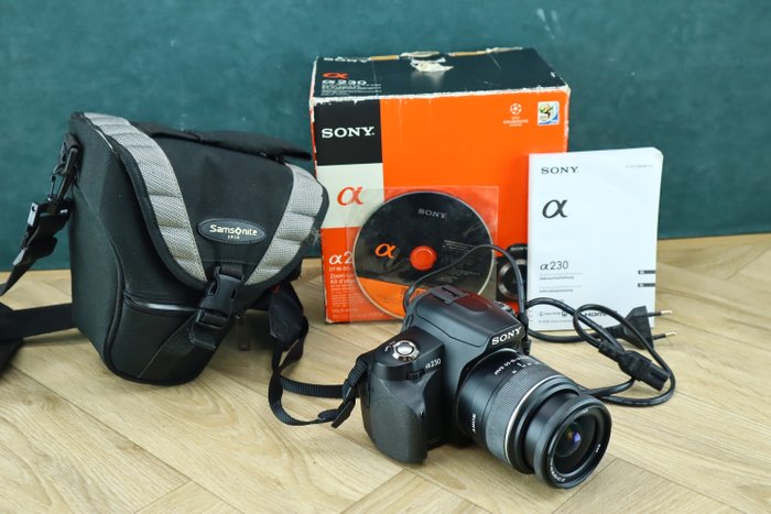 Sony A230 compleet set Analoge Kamera