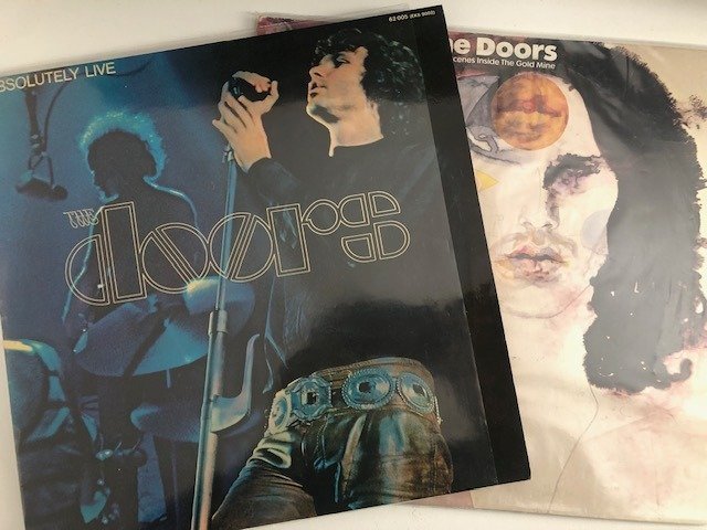 Doors - Absolutely Live ( Double LP)  - Weird Scenes Inside The Gold Mine ( Double LP) - 多个标题 - 黑胶唱片 - 1st Pressing - 1973