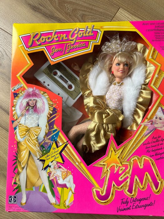 Hasbro  - Puppe Jem et les Hologrammes - Modèle Rock'n Gold Jem/Jerrica - 1980-1990 - China