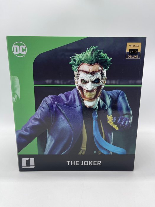 Iron Studios - Statuie, The Joker Deluxe Art Scale 1/10 - 26 cm - Rășină