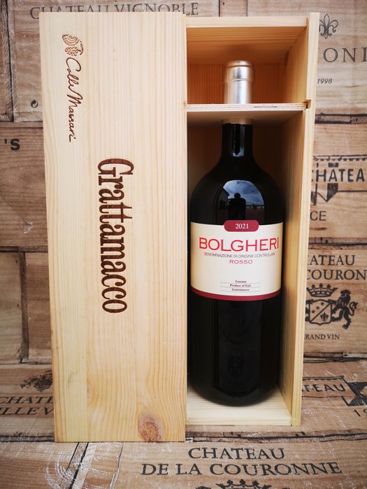 2021 Podere Grattamacco Rosso - Bolgheri DOC - 1 马格南瓶 (1.5L)