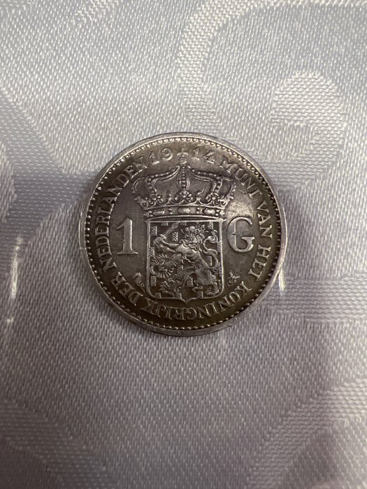 Holland. Gulden 1914  (Ingen mindstepris)
