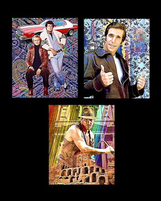 Raffaele De Leo - Indiana Jones - Starsky And Hutch -  Fonzie - Indiana Jones - Starsky And Hutch -  Fonzie