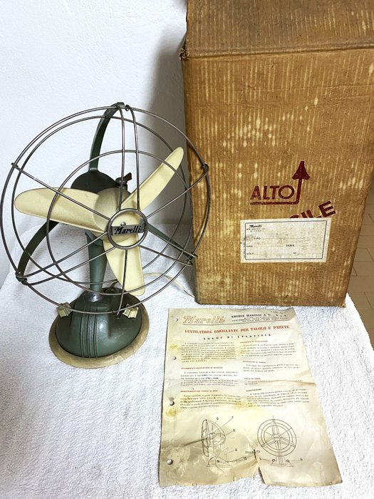 Marelli e Co Elektrisk ventilator  (1) - 0304 - Jern