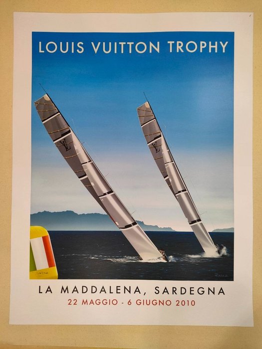 Razzia - Manifesto pubblicitario - Louis Vuitton Trophy - La Maddalena Sardegna - anii 2010
