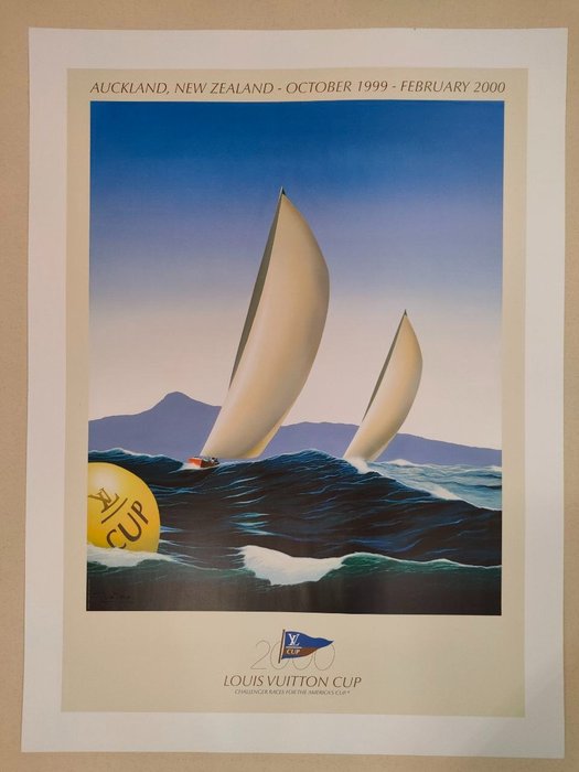 Razzia - Manifesto pubblicitario - Louis Vuitton Cup 2000 Auckland - Jaren 2000