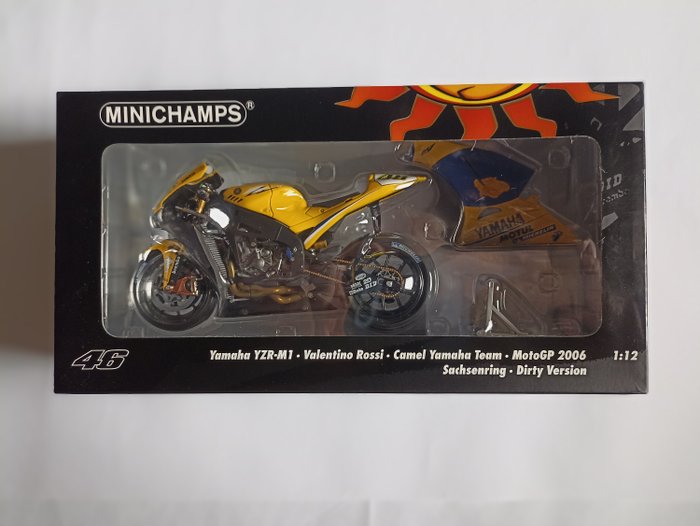 MiniChamps 1:12 - 1 - 模型摩托車 - Yamaha - 駱駝隊M1