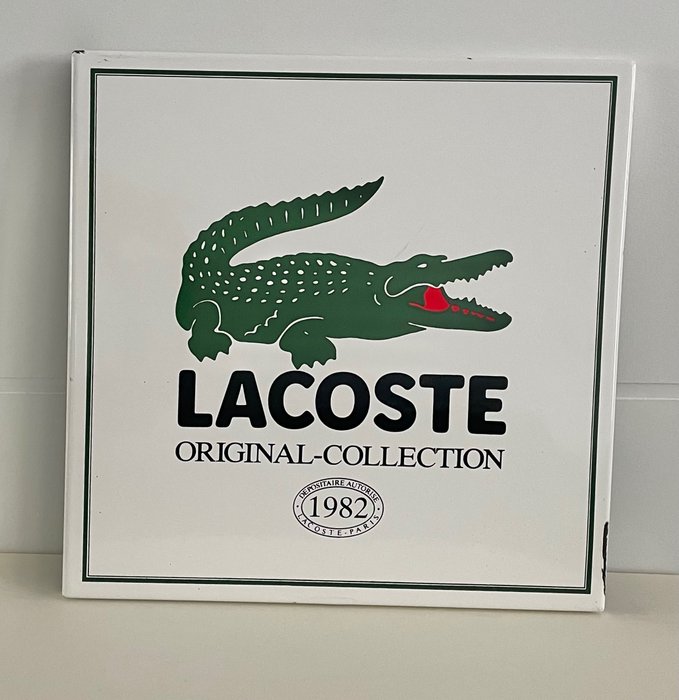 Lacoste - 广告标牌 (1) - 搪瓷