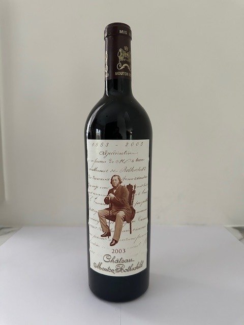 2003 Chateau Mouton Rothschild - Pauillac 1er Grand Cru Classé - 1 Bottiglia (0,75 litri)