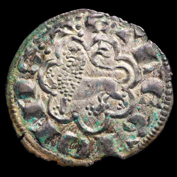 Królestwo Kastylii. Alfonso X "El Sabio" (1252-1284). Noven Ceca de Burgos  (Bez ceny minimalnej
)